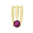 14K Yellow Gold Ruby Pendant