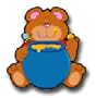 COLORFUL CUT-OUTS BEARS 36/PK
