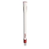 Lamkin N-DUR w/ 3GEN Standard Golf Grip - .580 Round (White/Red)