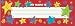 NAME PLATES STARS 36/PK 9 X 3