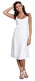 Women's Lined Summer Sundress by 1 World Sarongs - White