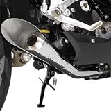 08-10 HONDA CBR1000RR: HOTBODIES RACING MEGAPHONE SLASH CUT SLIP-ON EXHAUST - STAINLESS