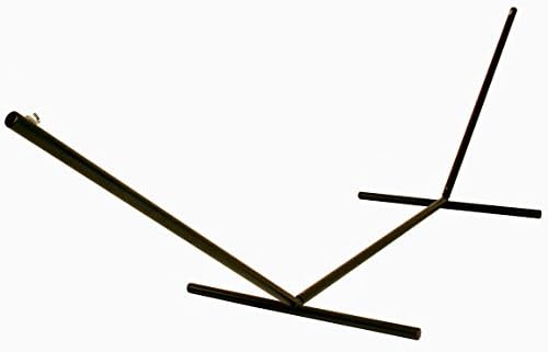 Tri-Beam Steel Hammock Stand - Green Textured Stand Collection