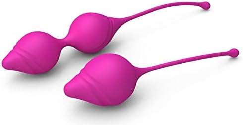 Kegel Exercisers For Women - Ben Wa Balls Set - Free eBook - Duotone Silicone Bladder Control Devices