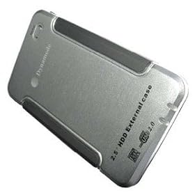 Dynamode USB 2.0 SATA 2.5 inch External Disk Caddie and 1 Button Back-Up