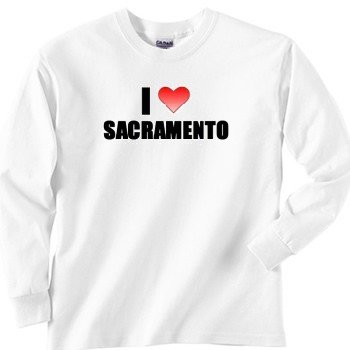 I Love Sacramento Sweatshirt