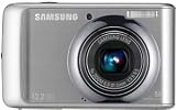 Samsung SL502 - Digital camera - compact - 12.2 Mpix - optical zoom: 5 x - supported memory: MMC, SD, SDHC, MMCplus - silver
