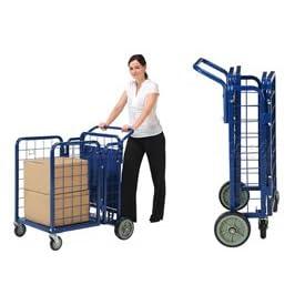 Fold Away Steel Stock Cart 750 Lb. Capacity by Global Equipment Company, Inc