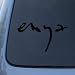 Search : ENYA - Vinyl Car Decal Sticker #A1598 | Vinyl Color: Black