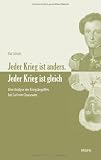 Produkt-Bild: Jeder Krieg ist anders. Jeder Krieg ist gleich: Eine Analyse des Kriegsbegriffes bei Carl von Clausewitz