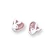 Clear Bunny Post Earring