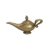 Smiffy'S Genie Lamp, Gold, Plastic