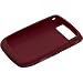 RIM Cell Phone Skin for BlackBerry Curve 8900 - Rubber - Dark Red