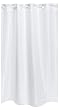 Hookless® Litchfield 71-by-74-Inch Fabric Shower Curtain, White