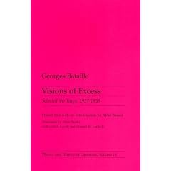 Visions of Excess: Selected Writings, 1927-39 (Theory & History of Literature)