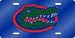 Florida Gators Blue Laser Cut License Plate - SET OF 6 - Sports Merchandise