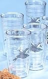 Tervis 16oz. Dolphins Tumbler Set CLEAR 4 Piece Set
