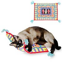 Fat Cat Kitty Hoots Boogie Mat for de Cat Fishies