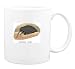 Mug with echidna, long-beaked, eat, zaglossus, bruijini