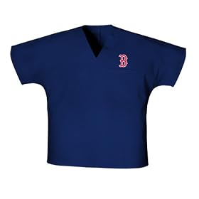Boston Red Sox Scrub Top