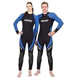 7mm Tilos Deluxe Super Stretch Full Suit Wetsuit 7-6-5 mm Men's For Scuba Diving (wet38)