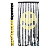 Smiley 2 Door Beads 36 x 72 inches