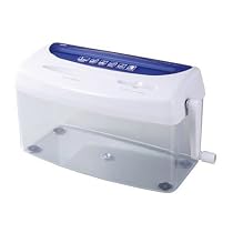 SANWA SUPPLY パーソナルシュレッダー PSD-11 (A4対応, CD対応, DVD対応, クレジットカード対応, クロスカット, 容量3.3L, カット枚数1枚)
