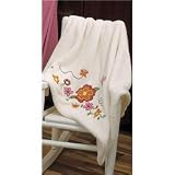 Raspberry Petals - Appliqued Sherpa Blanket (30x40)