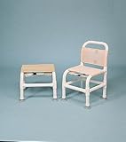 Review Sammons Preston Rolyan  / Bath Tub/Shower Seat and Chair with Suction Cups - Chair, 31''H (79cm)