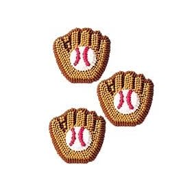 Baseball Mitt Icing Decorations