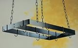 Black Rectangle Rack With Centerbar - 106-109-05