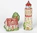 Kitchen & Housewares : Lighthouse light house cottage SALT & PEPPER Shakers NW