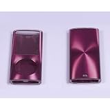 Logotrans Clear Metal Hardcase Tasche f&uuml;r Apple iPod Nano 4 rot