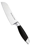 KitchenAid 5.5-Inch Black Silicone Handle Vegetable Cleaver Knife, Black
