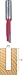 Freud 14-102 3/8-Inch Diameter by 1-1/2-Inch Stagger Flute Router Bit