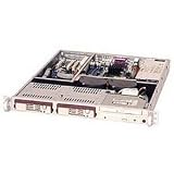 SUPERMICRO CS SC811B-T 1U 250W 2*SATA WO FDD CD System Cabinet