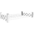 Leifheit 83304 Scherentrockner Teleclip 100
