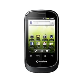 Vodafone 858 Black Android Smart Phone on PAYG