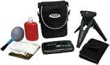 Lenmar DCK1000 Digital Camera Starter Kit - Tripod, Case, Card Reader, Cleaning Kit, Media Case