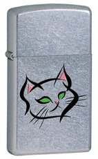 Cover image : Zippo Kitten 猫 スリムタイプ ジッポ 24338