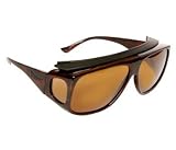 Sport Fitovers Sunglasses - Frame:Tortoise Lens:Amber