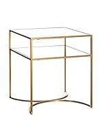 HOME FURNITURE Mesa Auxiliar Oro