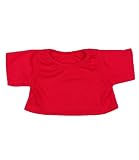 Red T-Shirt Outfit Fits Most 8" - 10" Inch Webkinz, Shining Star and Make Your Own Stuffed Animals and Dolls