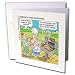 Londons Times Funny Russian and Armenian Cartoons - Armenians Love Their Kabobs - Greeting Cards-12 Greeting Cards with envelopes Image