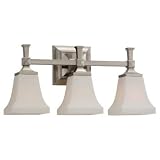 Sea Gull 44707-962 Melody 3-Light Brushed Nickel Wall Bar