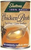 Broth, Chicken, Fat Free, Low Sodium, Organic, 14.25 oz.