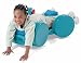 Tumble Forms 2 Jettmobile Child - Child's Height: up to 40" (102cm) Child's Weight to 125 lbs. (57kg) Length 28" (71cm) Develops sensory motor skills as well as provides fun and mobility for the special needs child. The colorful Jettmobile helps develop neck, shoulder and arm muscle coordination while the child advances in an extension position. Ball casters are safely concealed by protective fenders. Comes complete with removable positioning shapes, abductor wedge and hip positioning strap. Latex free. Teal.Product photo may not exactly match the product offered for sale. Please refer to the product description.