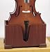 Concord Cello Stand 1/4-4/4 (Deluxe) in Mahogany Veneer w/High Gloss or w/Matte Finish image 1
