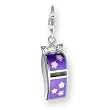 Rafaela Donata - 60600077 - Charms Republic - Charms Femme - Argent 925/1000 - Sifflet Violet