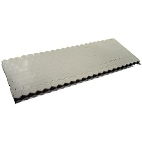 MEDIUM DENSITY WHITE URETHANE FOAM NW729 1/8 INCH THICK X 3/8 INCH WIDE X 7/16 INCH LONG (200 pcs per pad)